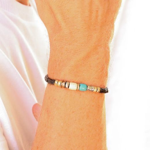 Pulsera PLATADEPALO Hombre Padang. MB4Y T/21