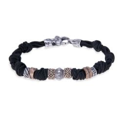 Pulsera PLATADEPALO Hombre Wolin. MB058N T/20