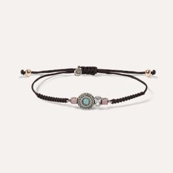 Pulsera SUNFIELD Cuarzo Azul Aguamarina Citrus Baguette. PU065411/49