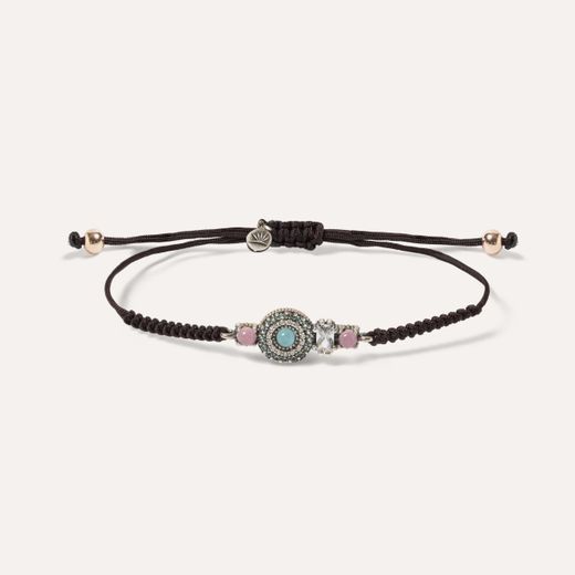 Pulsera SUNFIELD Cuarzo Azul Aguamarina Citrus Baguette. PU065411/49