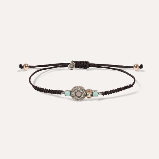 Pulsera SUNFIELD Cuarzo Azul Aguamarina Citrus Baguette. PU065411/53