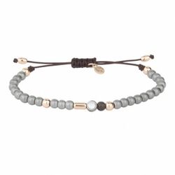 Pulsera SUNFIELD hematites calcedonia. PU061296