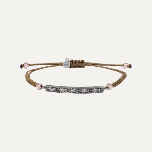 Pulsera SUNFIELD de Playa con Circonitas Amélie Poire. PU065443