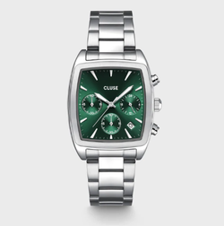 Reloj CLUSE Quartaut Chrono Watch Steel. CW52002