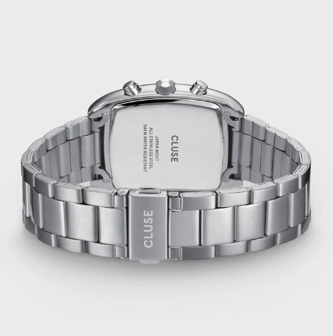 Reloj CLUSE Quartaut Chrono Watch Steel. CW52002
