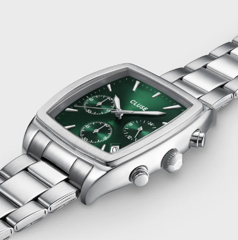 Reloj CLUSE Quartaut Chrono Watch Steel. CW52002