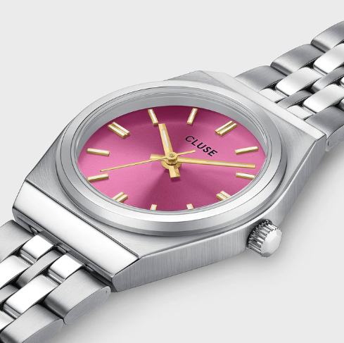 Reloj CLUSE Retro 70s Mini Watch Steel. CW16303