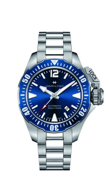 RELOJ HAMILTON KHAKI NAVY FROGMAN AUTO. H77705145