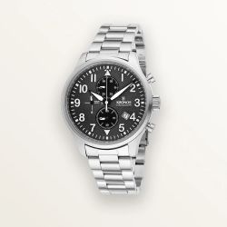 Reloj KRONOS Pilot Chronograph Black. K010.8.55.19