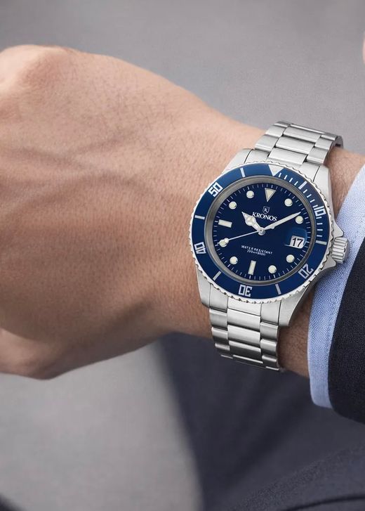 Reloj KRONOS Sport Q 200MTS Azul. 977N2.8.65.19