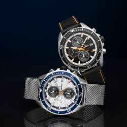 Reloj KRONOS Sport Q Racing Chronograph Silver. K005.105.19