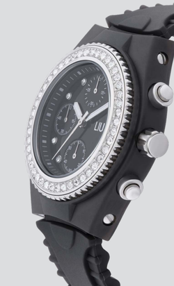 Reloj LIU-JO Casual Jennel negro y plateado 40.2mm. TLJ2835