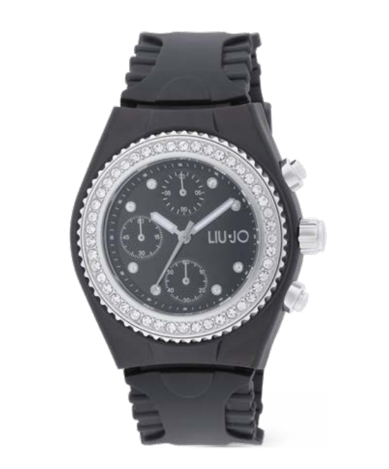Reloj LIU-JO Casual Jennel negro y plateado -40.2mm. TLJ2835
