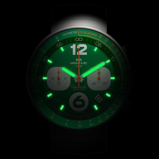 Reloj MONTJUIC Chrono Verde British SS. MJ2.0404.S