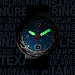 Reloj MONTJUIC SPEED GMT Azul Melbourne MJ3.0404.S